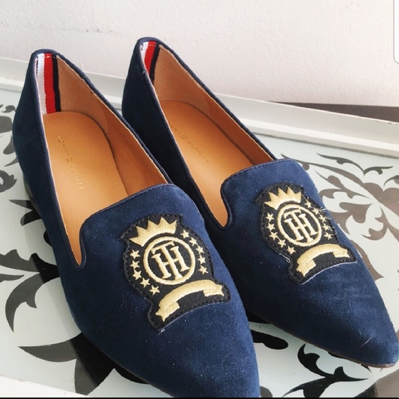 tommy hilfiger flat shoes